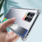 Ультра-тонкий прикрепляющийся к подушка безопасности для Защитный чехол для OPPO Find X3 X2 Lite Neo Realme GT 8 7 X7 Pro X50 5G 7i V5 V3 Q2 мягкий чехол из ТПУ с принтом