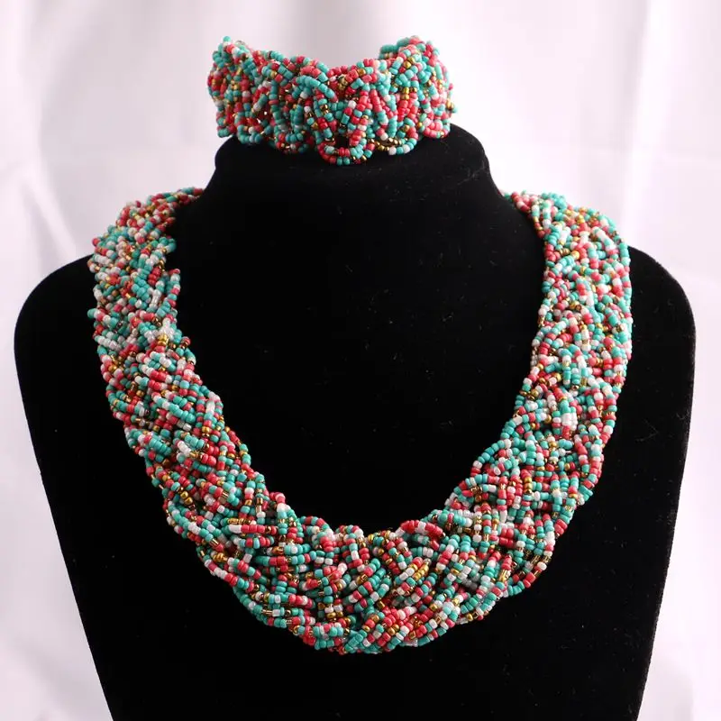 Богемное ожерелье для женщин модное Брендовое роскошное многослойное