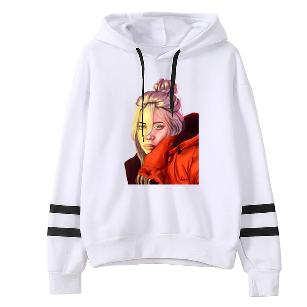 Billie EIlish Женская толстовка с капюшоном Толстовка в повседневном стиле модная