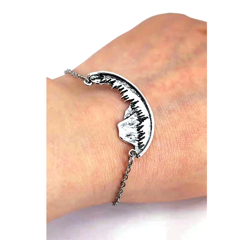 50 шт. новая очаровательная цепочка подвеска для женщин Женский Приключение ждет