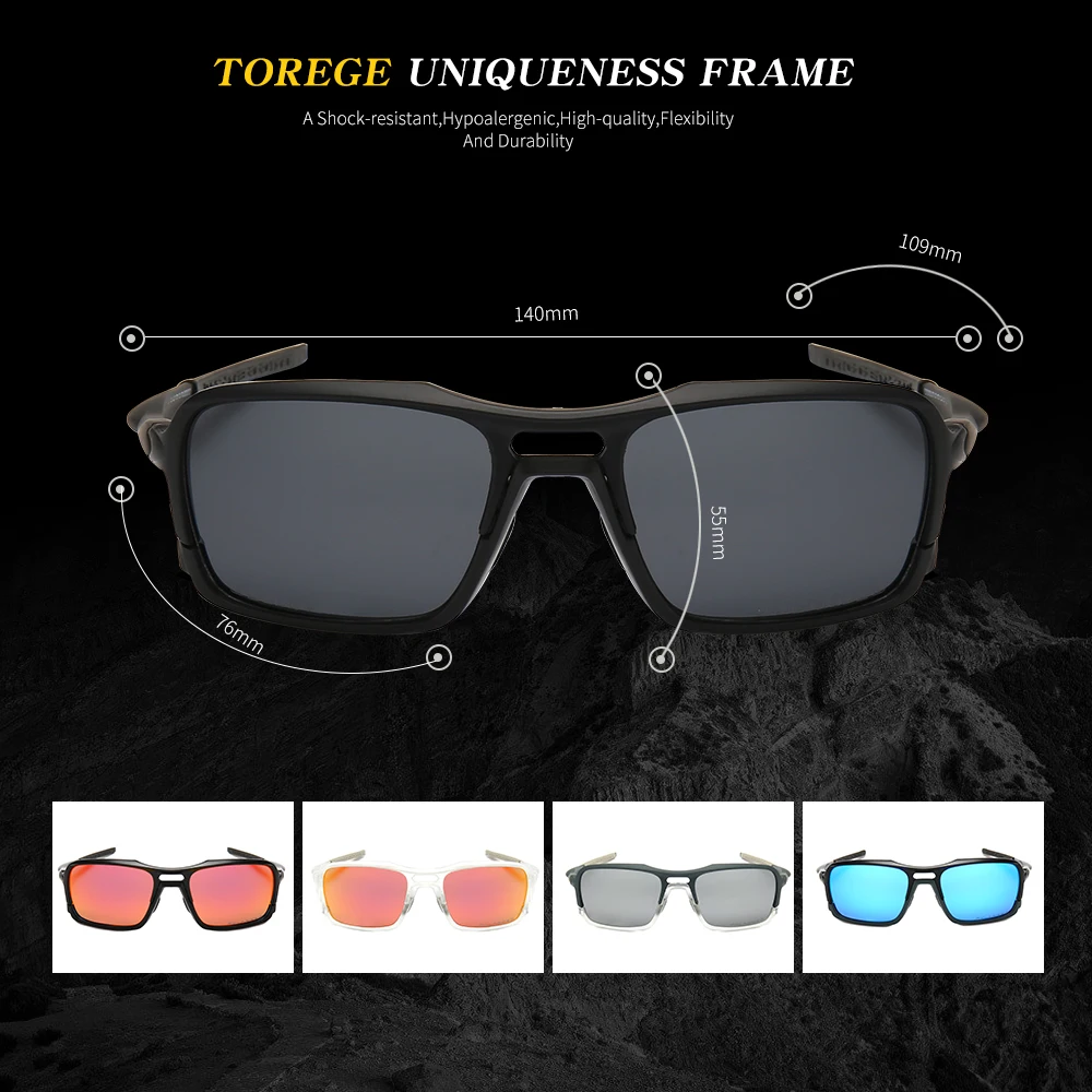 

Polarized Sunglasses Road Cycling Windproof Glasses Mountain Bike Bicycle Riding Protection Sport Eyewear glasses