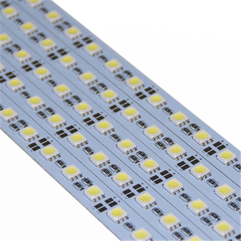 DC12V Светодиодная панель из алюминия светильник жесткой полосы SMD5050 50 см