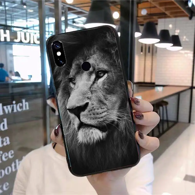 

Ruthless lion head Phone Case For Xiaomi Redmi 7 8 9t 9se k20 mi8 max3 lite 9 note 9s 10 pro