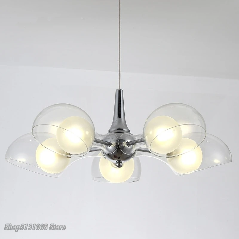 Современная люстра в стиле пост модерн дизайнерские стеклянные подвесные лампы