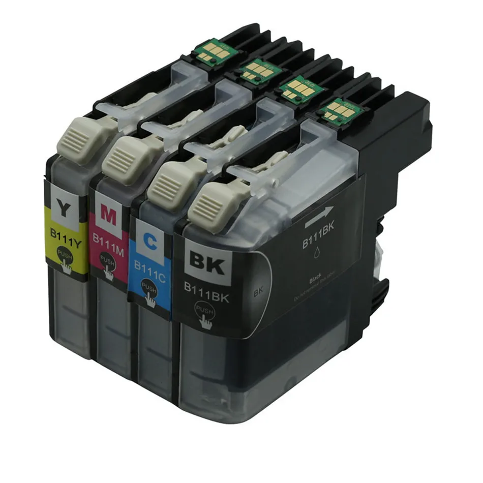Чернильные картриджи LC111 LC 111 для принтера совместимые с Brother DCP J552N J752N J952N B/W MFC J980N