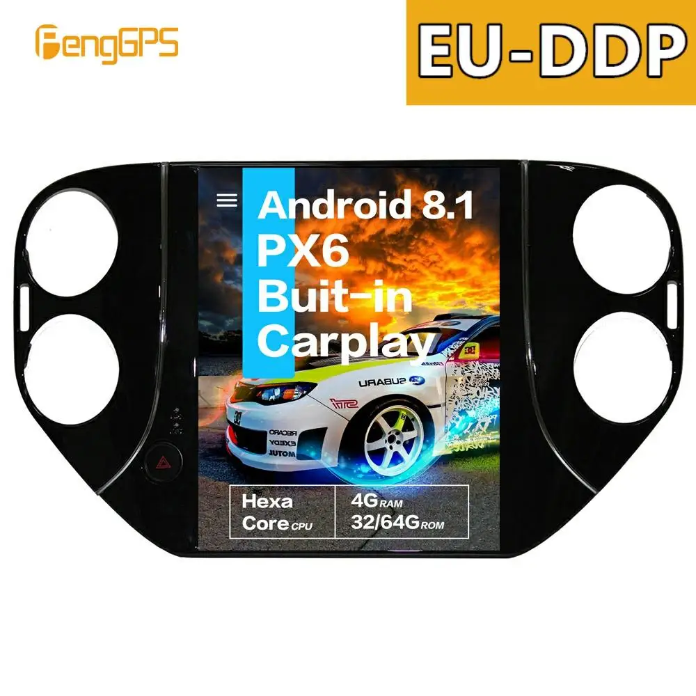 Автомобильный мультимедийный плеер для Volkswagen VW Tiguan 2010 2019 Android радио GPS навигация