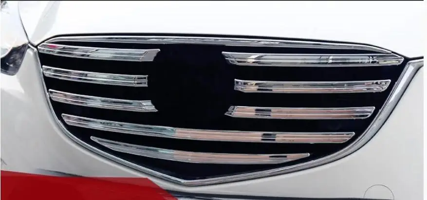 Передние решетки для автомобиля Mazda CX 5 2015 хромированные пластиковые гоночные CX5 9