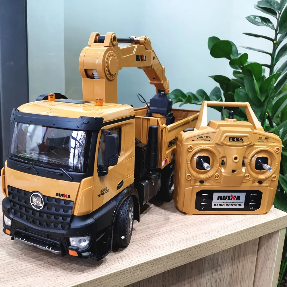 HUINA 575 1/14 RC автомобиль 26CH гусеница с дистанционным управлением сплав древесина