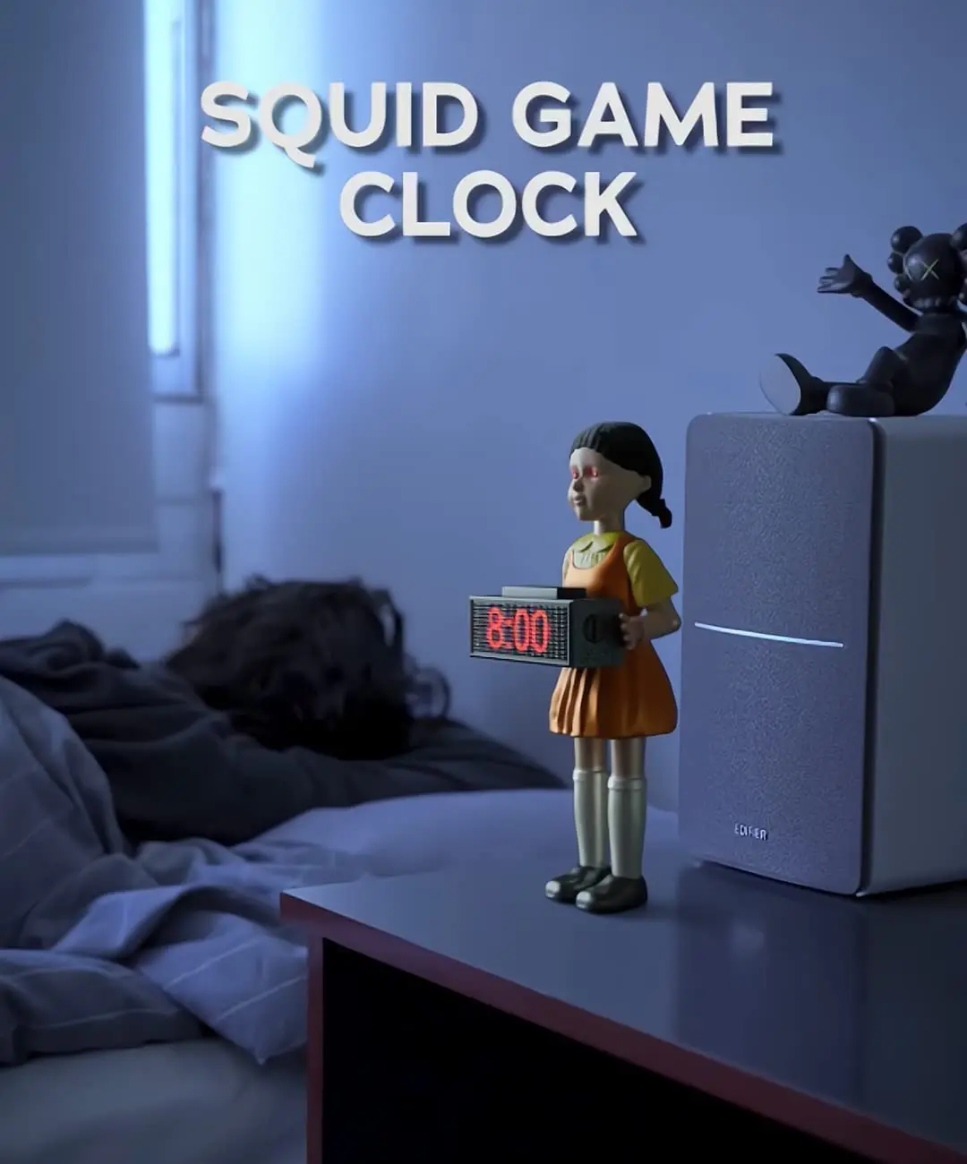 

Squid Game Alarm Clock To Wake You Up Squid Game Clock Red Light Green Light Doll Clock Funny Doll Alarm Clock Gifts