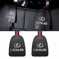 leather car seat back storage hook portable hook for lexus ct200h es250 es350 is250 is200 gs300 gs460 gx470 interior accessories