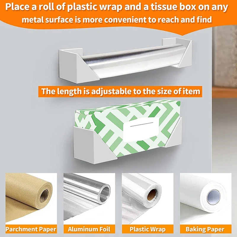 Органайзер для кухни и хранения 2 держателя-органайзера магнитная кухонная