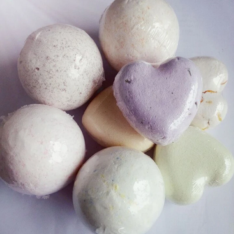 Aromatherapy Bath Salt Ball Explosion Moisturizing Bubble Bomb Essential Oil Handmade SPA Stress Relief |