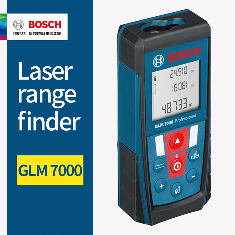 BOSCH лазерный дальномер 25/30/40/50/70/80/250 метров электронный инфракрасный объем номер линейка Высокоточный измерительный прибор - Цвет: GLM7000