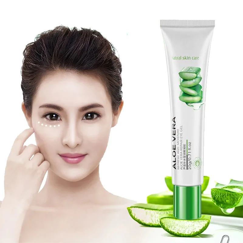 

Aloe Vera Gel Repairing Eye Gel Deeply Moisturizing Anti Wrinkle Eye Cream Improve Dullness Brighten Eye Contour Aloe Essence