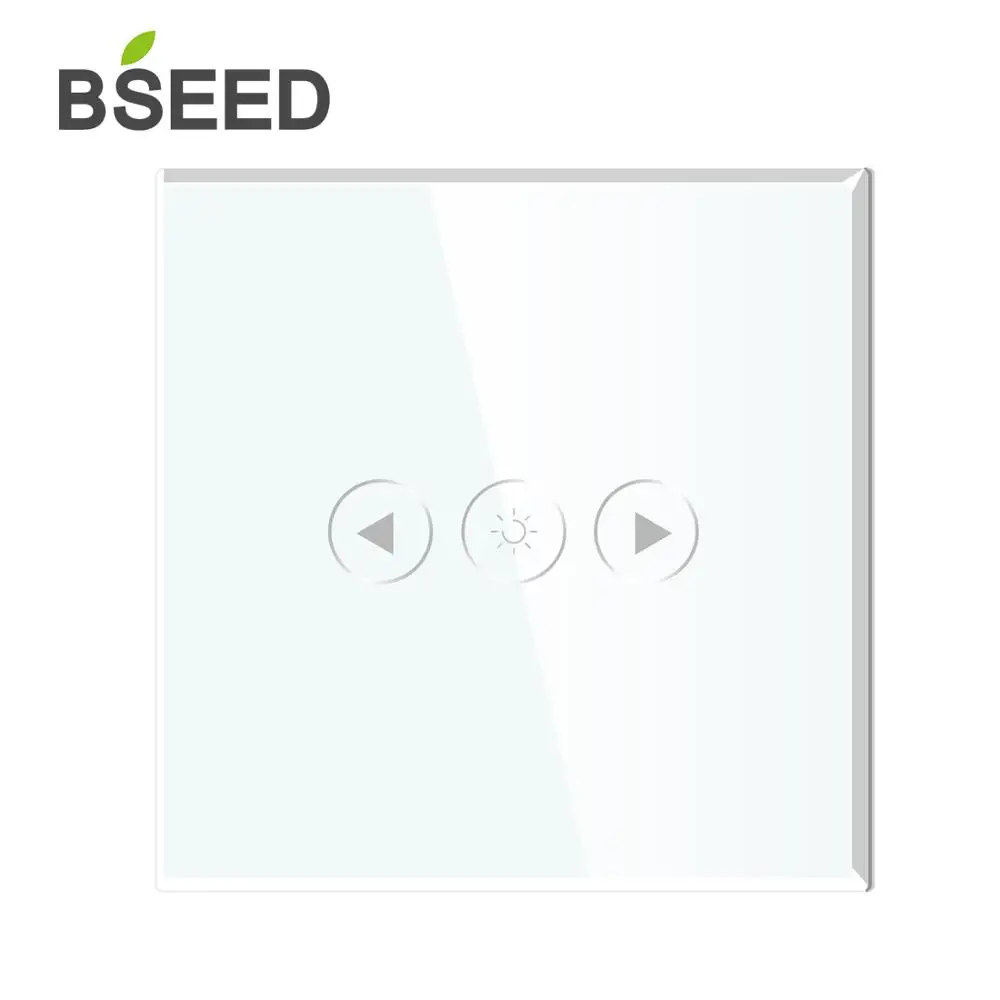 BSEED Wifi 1 банда умный диммер беспроводной wi fi переключатель белый черный золотой