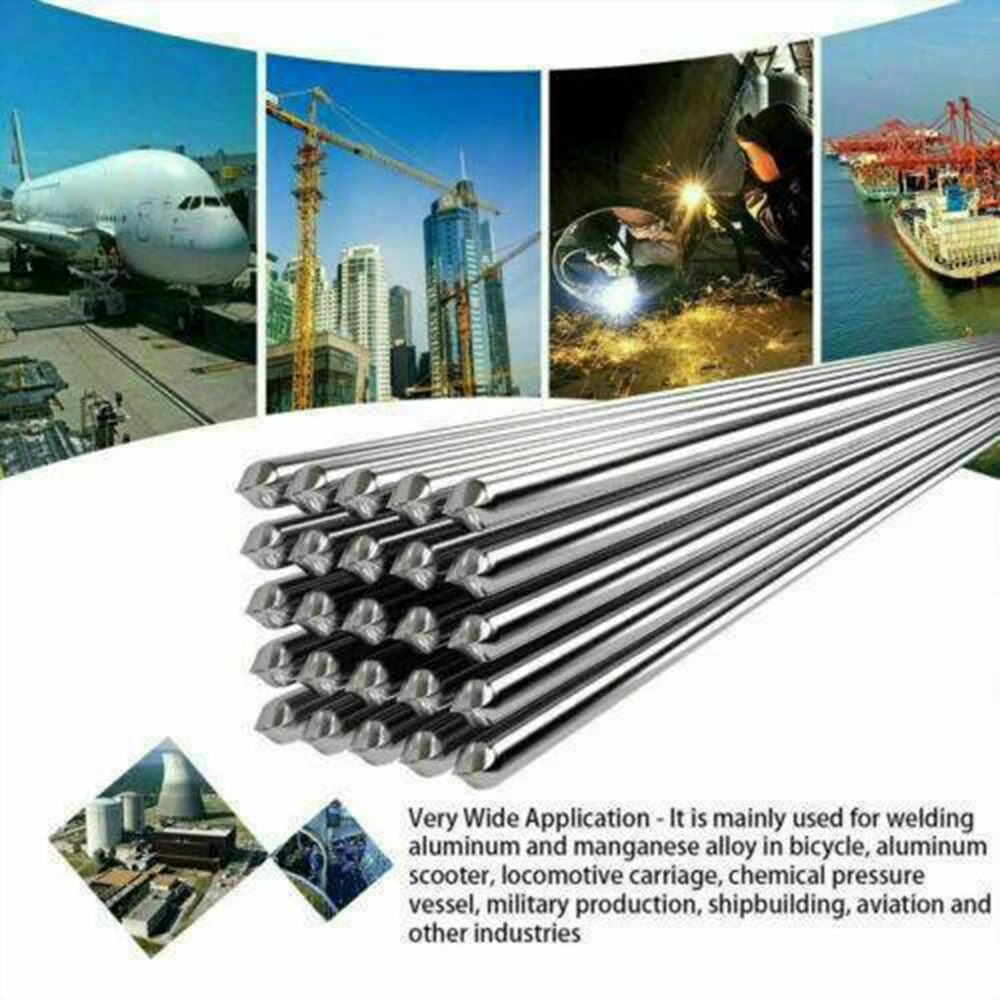 

Low Temperature Easy Melt Aluminum Welding Rods Weld Bars Cored Wire 1.6mm Rod Solder For Soldering Aluminum No Need Solder Powd