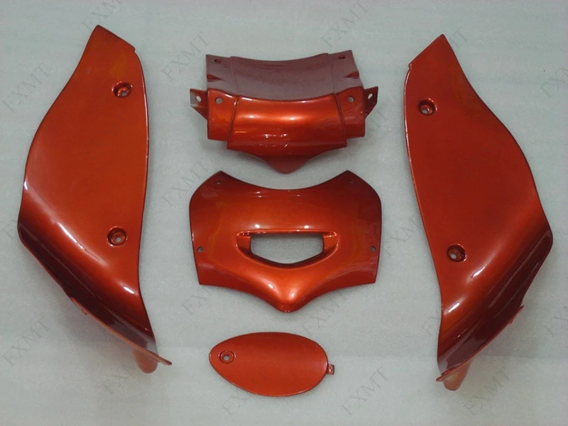 GSX600F 98 99 Обтекатели для Suzuki обтекатели Abs GSX750 1998 - 2006 Katana кузов оранжевый золотой
