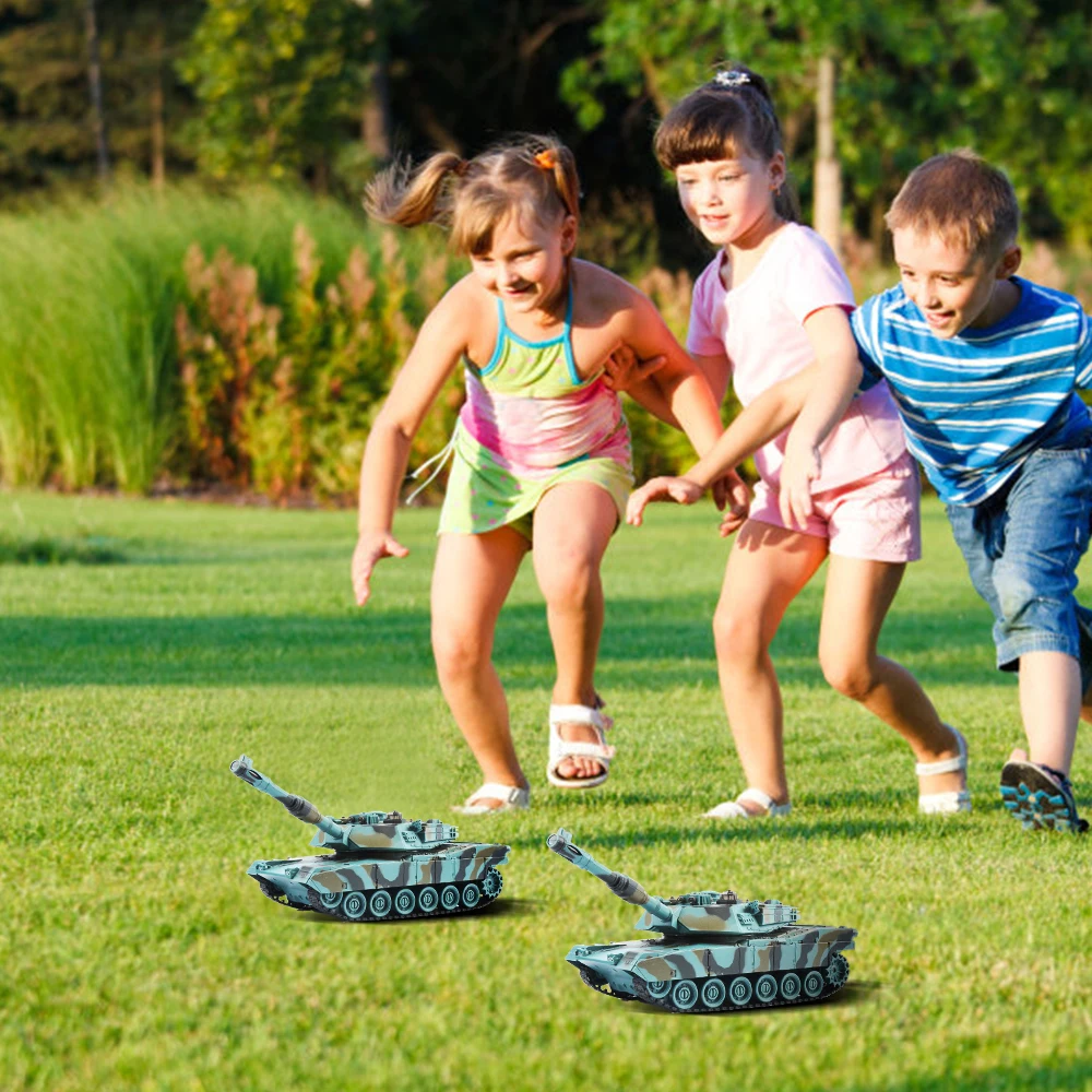 Радиоуправляемый Танк 1/28 игрушки с дистанционным управлением боевой танк M1A2