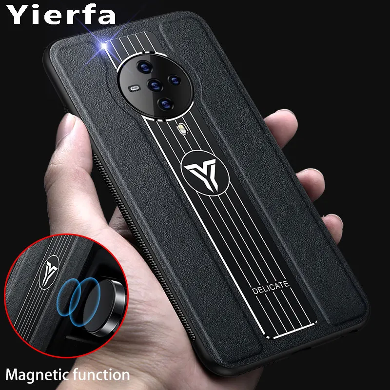 Противоударный чехол S6 для VIVO Чехол силиконовый бампер Металлический Магнитный