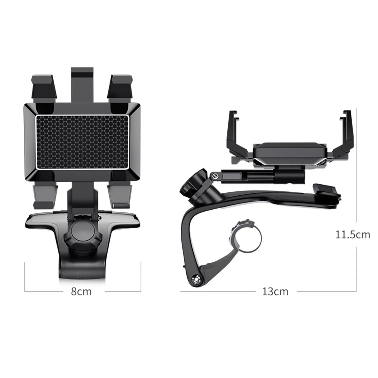 

Car Phone Holder 360 Degree Rotating Bracket For Universal Cell Phone GPS Navigation Stand Dashboard Mount