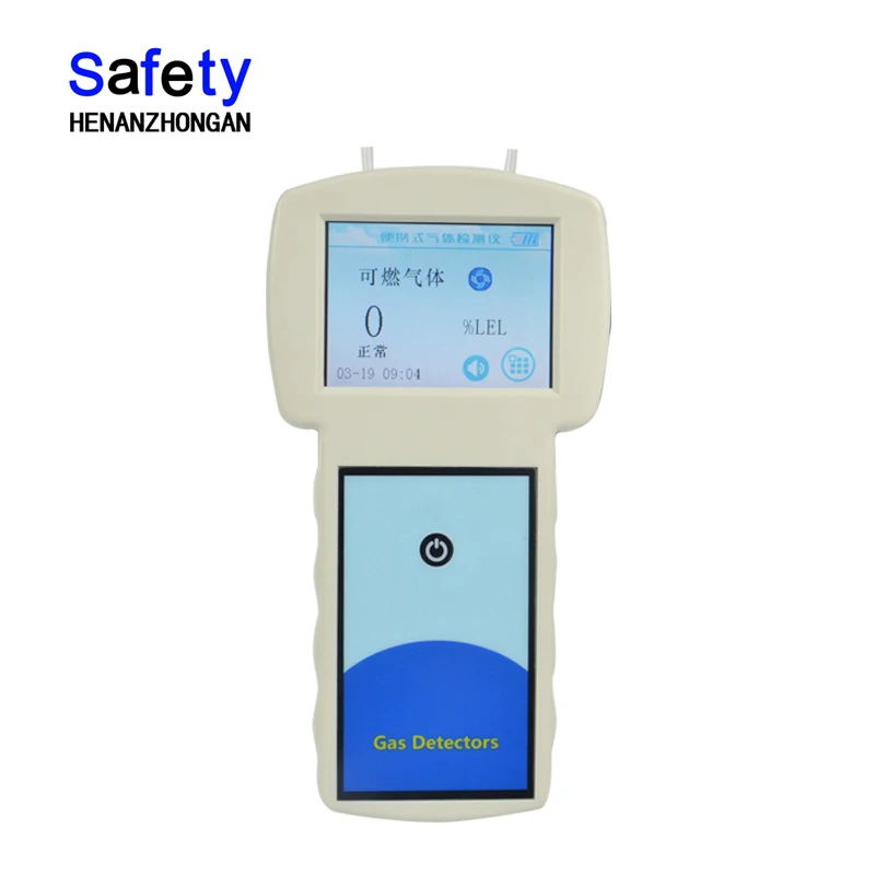 

H2, NOX, CO2, CO, CH4, N2O, CH4S Portable Gas Analyzer, Pump Suction Gas Leak Detector