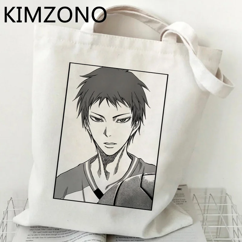 

Сумка для покупок Kuroko без корзины, хлопковая Сумочка для покупок, тоут