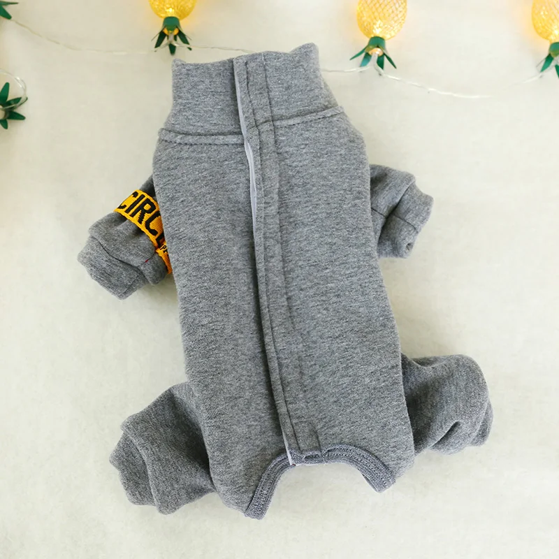 PETCIRCLE осенне-зимняя Пижама для щенков одежда собак Тедди Шпиц маленькая собачья