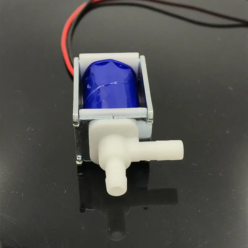 

New DC12V Mini Electric Solenoid Valve N/C Normally Closed Air Valve Attachment