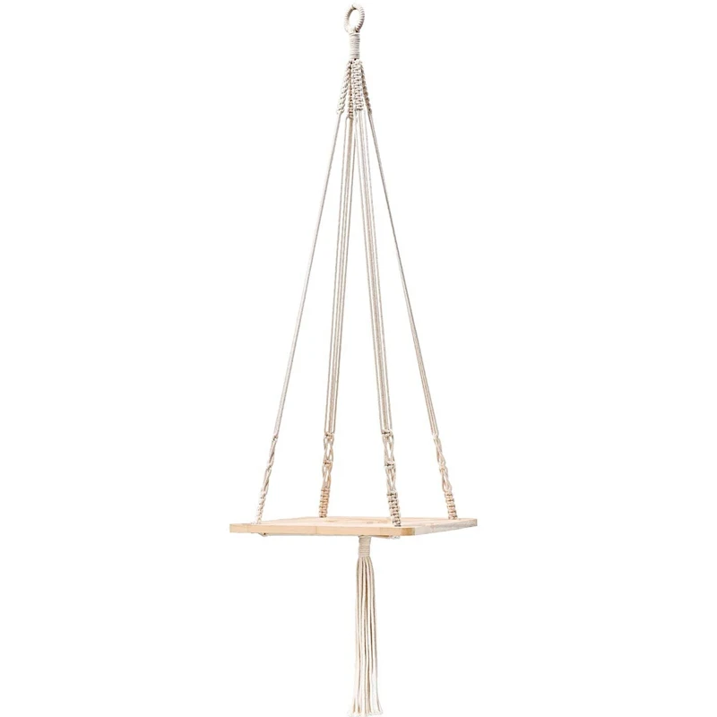 Вешалка для растений макраме AFBC подвесная корзина подставка домашнего декора