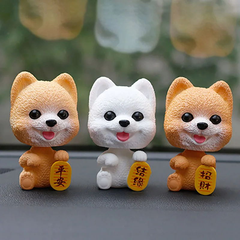 Поплавок в китайском стиле для автомобиля игрушки приборной панели кивающая