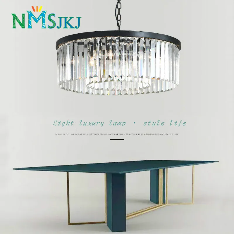 Декоративный современный круглый высококачественный Хрустальный подвесной