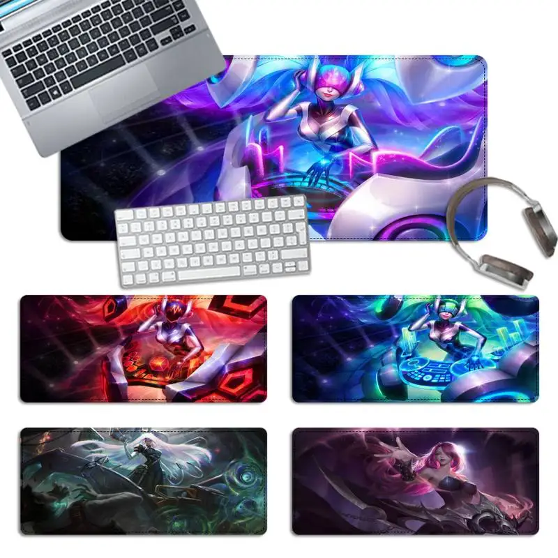 Модный коврик для мыши из Лиги Легенд игровой клавиатуры Настольный игровые