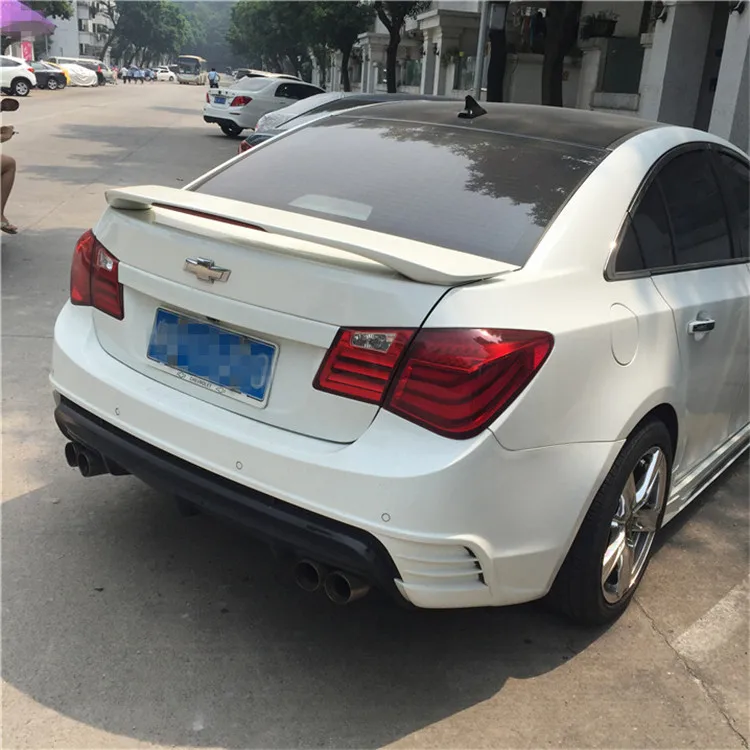 Спойлер для Chevrolet Cruze 2009-2013 спойлер YDAJK из АБС-пластика автомобильное заднее крыло
