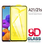 Закаленное защитное стекло 9D для Samsung Galaxy a21, a21s, a 21 s, 1-2 шт.