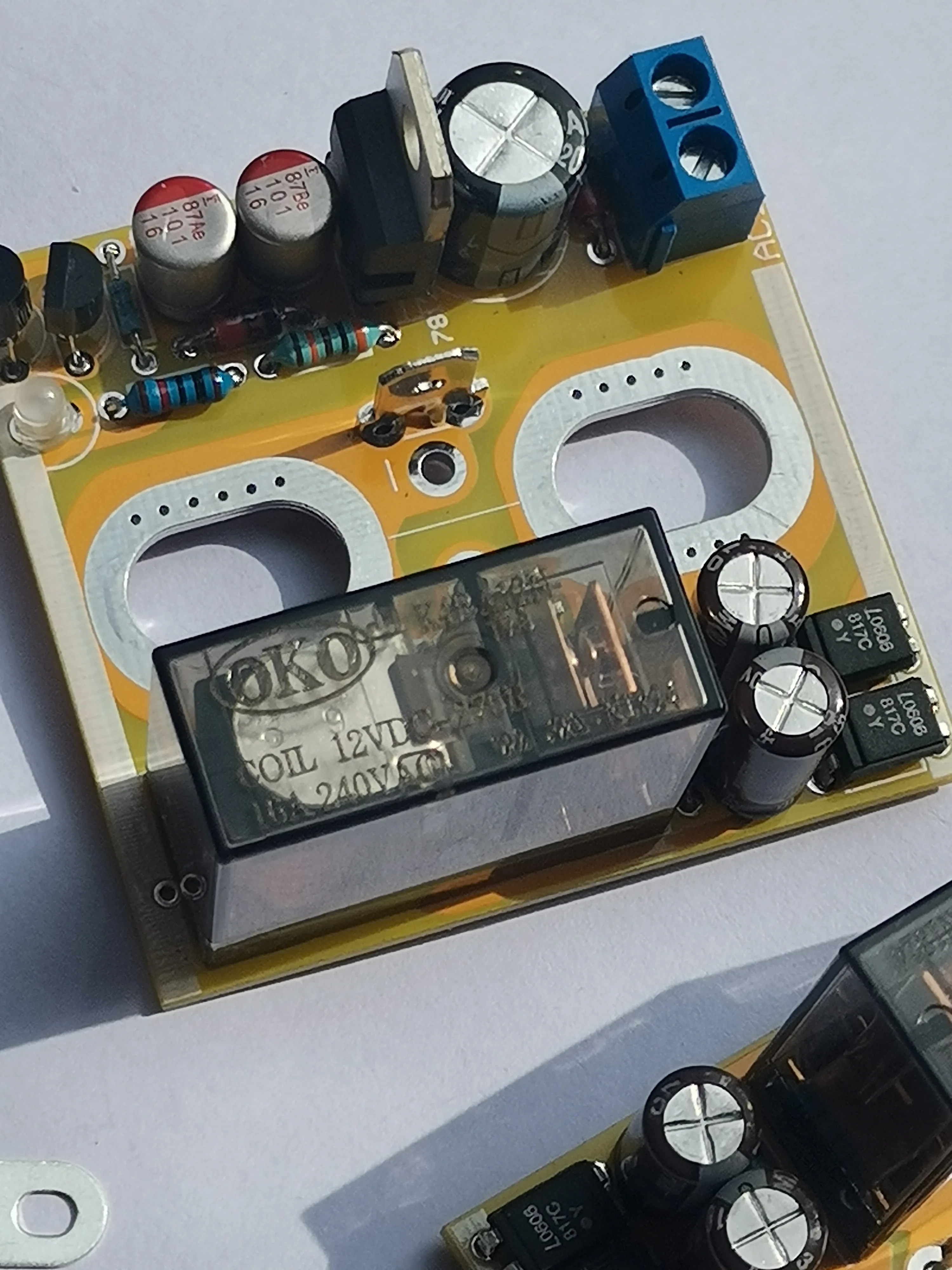 Защитная плата для усилителя динамика/посеребренное Контактное реле/Поддержка