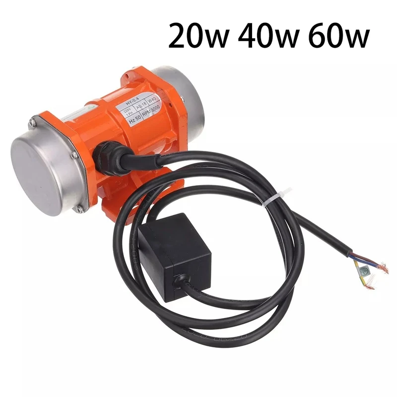 

220V Vibrating Motor Adjustable Speed for Feeding Machine, Shotcrete Machine, Washing Machine