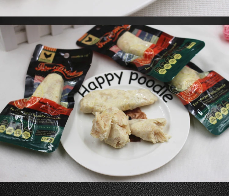 

Vacuum boiled chicken breast 40g/pack*10 packs of general-purpose meat for cats and dogs, fresh and tender Free shipping