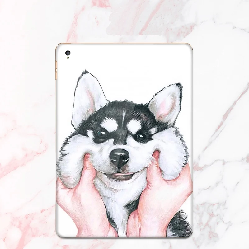 Наклейка на заднюю панель планшета с полным покрытием красочная кожа простой