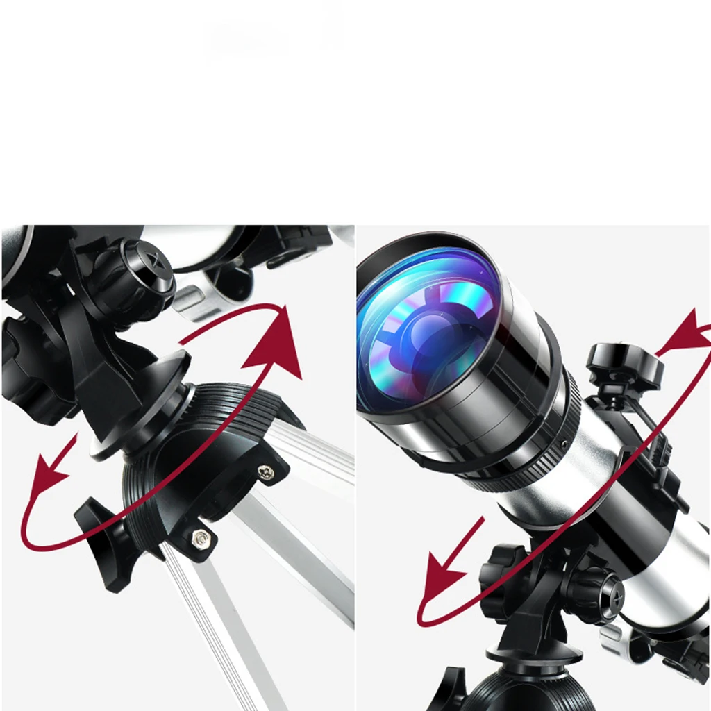 Портативный астрономический отражатель с апертурой 70 мм комплект телескопа со