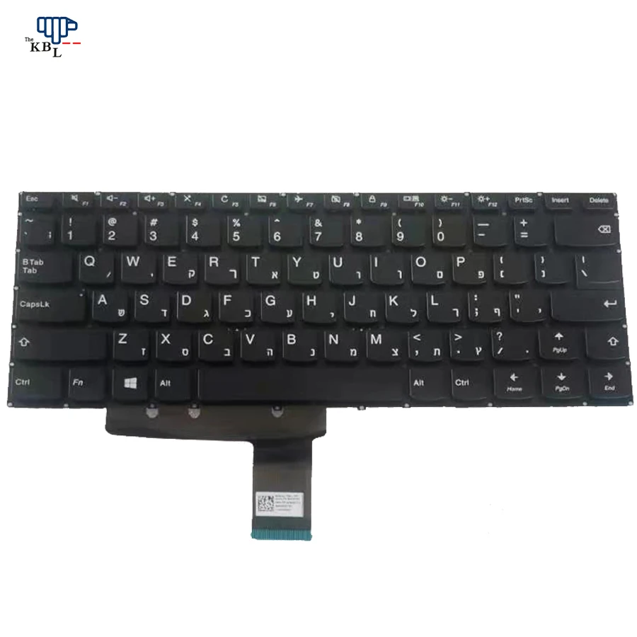 Новый Для Lenovo 310-14 14isk V310-14 V110S иврит Поддержка множества языков серые клавиатуры