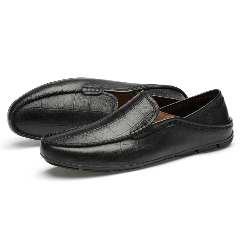 Мужская обувь Лоферы из натуральной кожи деловая легкая официальная