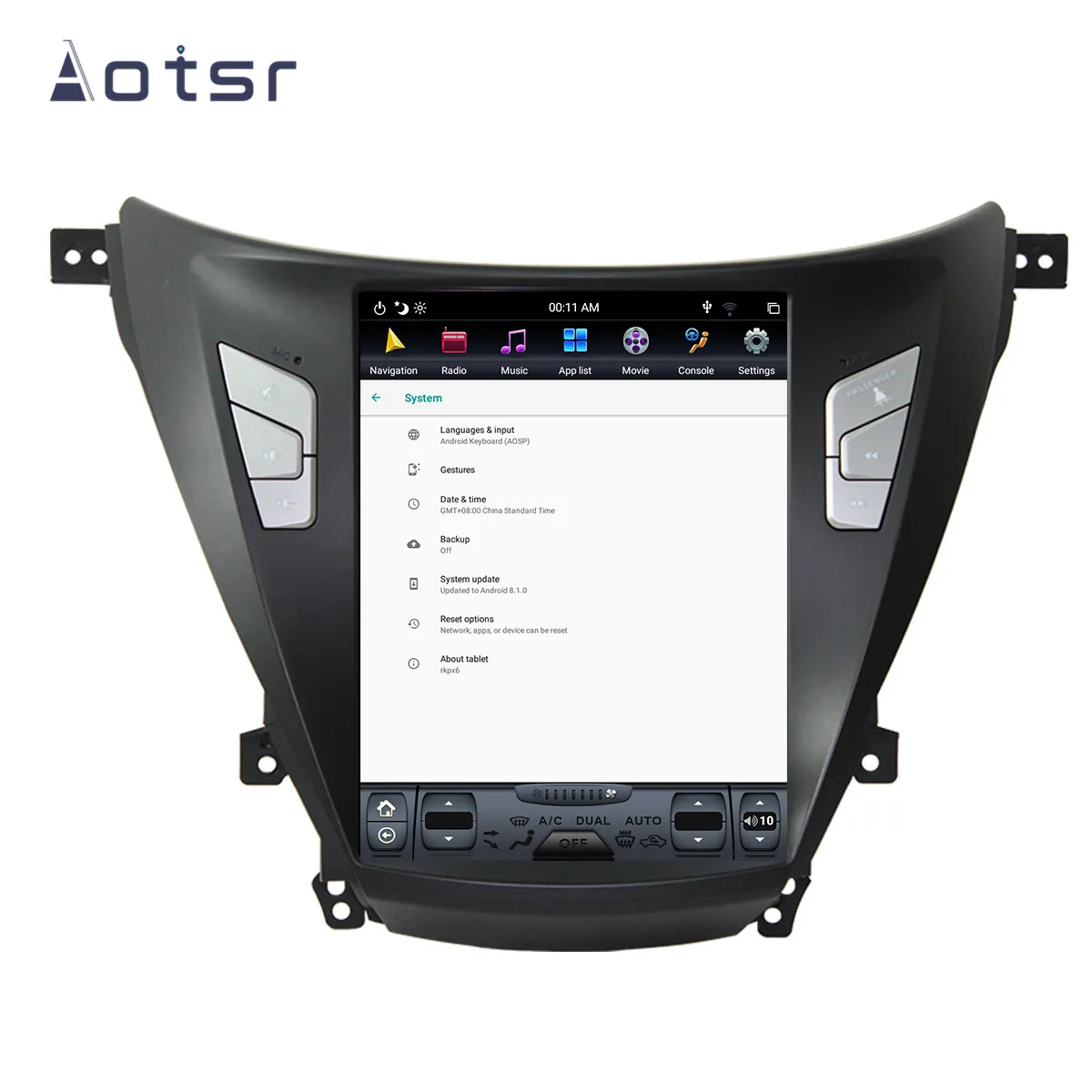 Автомобильная магнитола Tesla Android 9 0 GPS-навигация мультимедиа для Hyundai Elantra 2012-2016