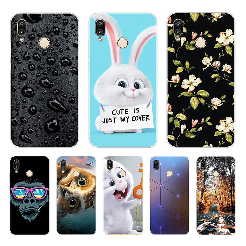 Чехол из ТПУ для huawei P20 Lite, Роскошный чехол Nova 3E, милый силиконовый мягкий чехол для huawei P 20 lite Nova 3 E, чехлы для телефонов