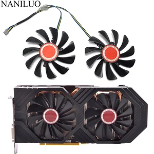 Охлаждающий вентилятор для видеокарты, 2 шт.компл. FDC10U12S9-C CF1010U12S 95 мм, для XFX RX 590580, VGA