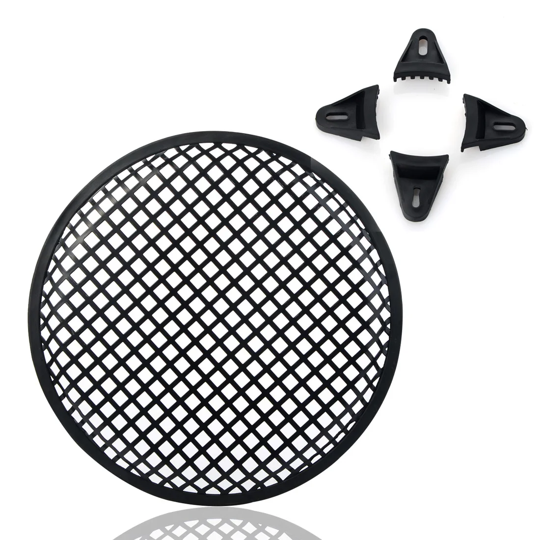 8"/10"/12" inch Loudspeakers Protective Mesh Cover Net Car Speakers Power Amplifier Decorative Circle Unit Sound Box Grille |