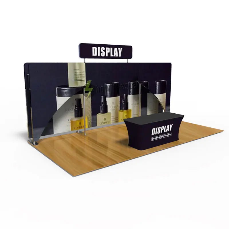 Торговая выставка Алюминий рекламы тканевый фон с изображением выставочный