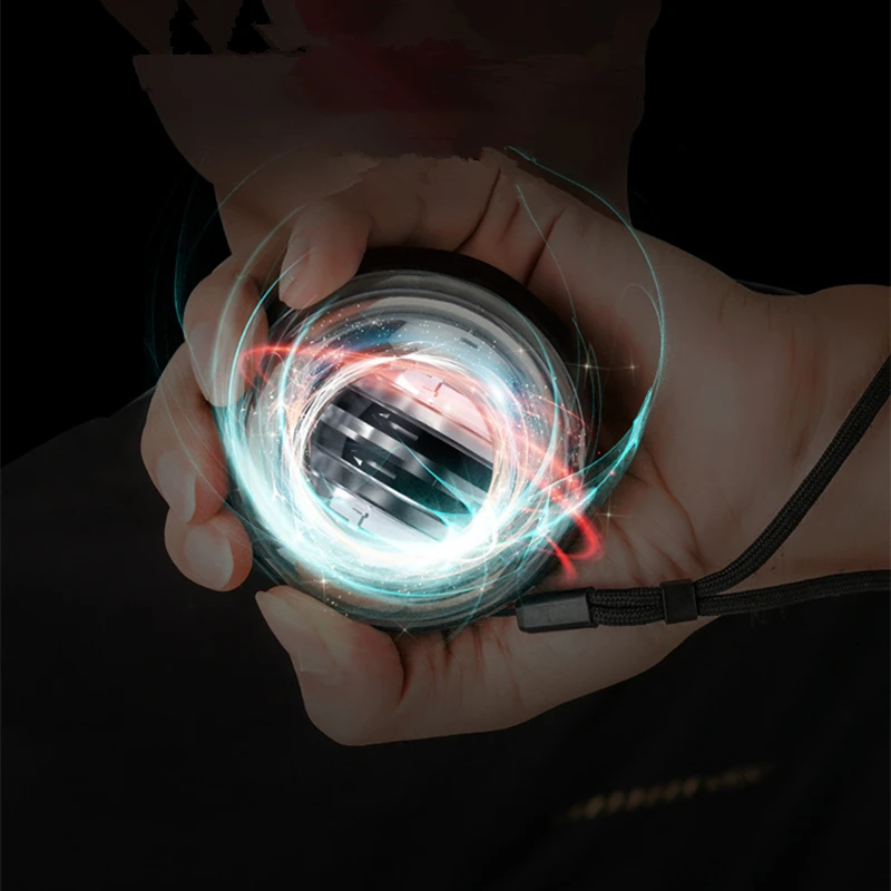 Спиннер с автоматическим запуском Гироскопический силовой мяч на запястье