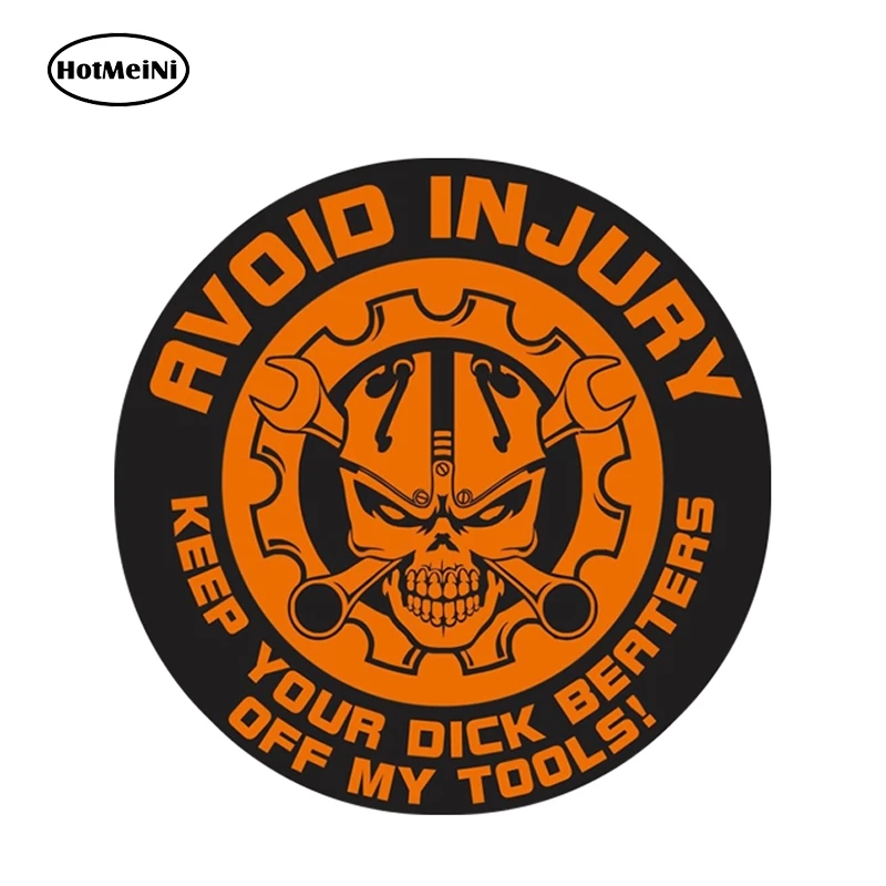 HotMeiNi 12 см x Держите Dck Beaters Off My Toolbox наклейки дизель механик гараж жесткая шляпа
