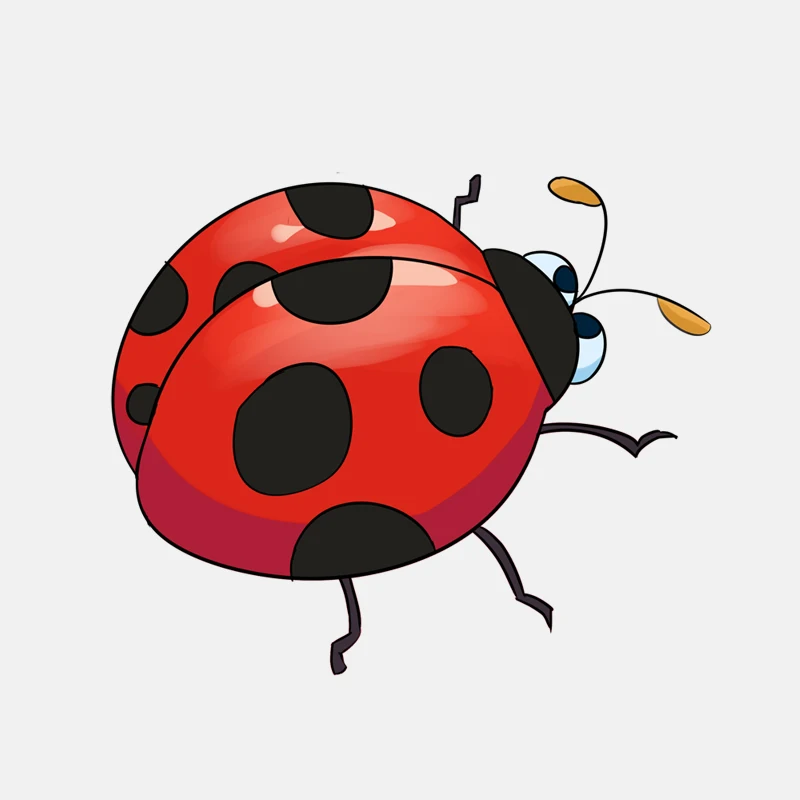 Волкрейс Красивый наклейка на автомобиль Милый маленький насекомое Коровка аксессуары солнцезащитные ПВХ наклейка для мотоцикла Фольксваген Рено Клио 12см*14см на.