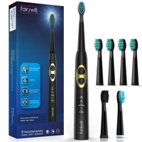 sonic electric toothbrush fw 917 usb fast rechargeable toothbrush with smart timer waterproof 3 modes for adult gift